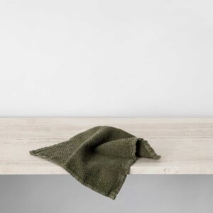 Forest Pure Linen Everyday Bath Washcloth