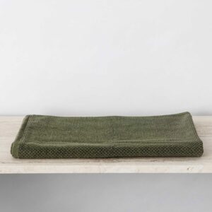 Forest Textured Cotton Bathroom Floor Mat