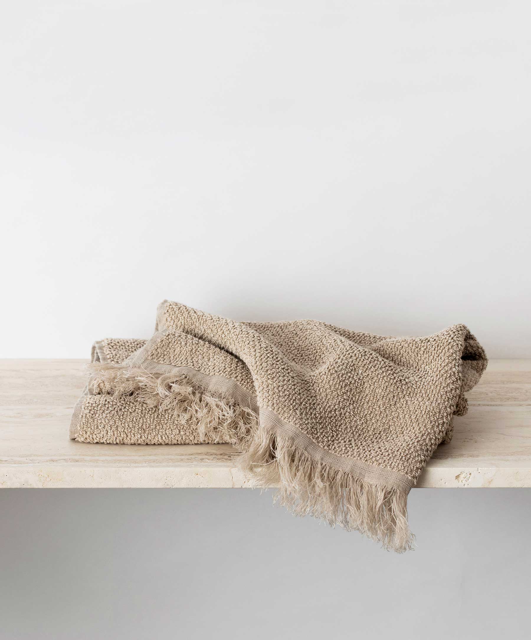 Natural Linen Absorbent Everyday Bath Towel
