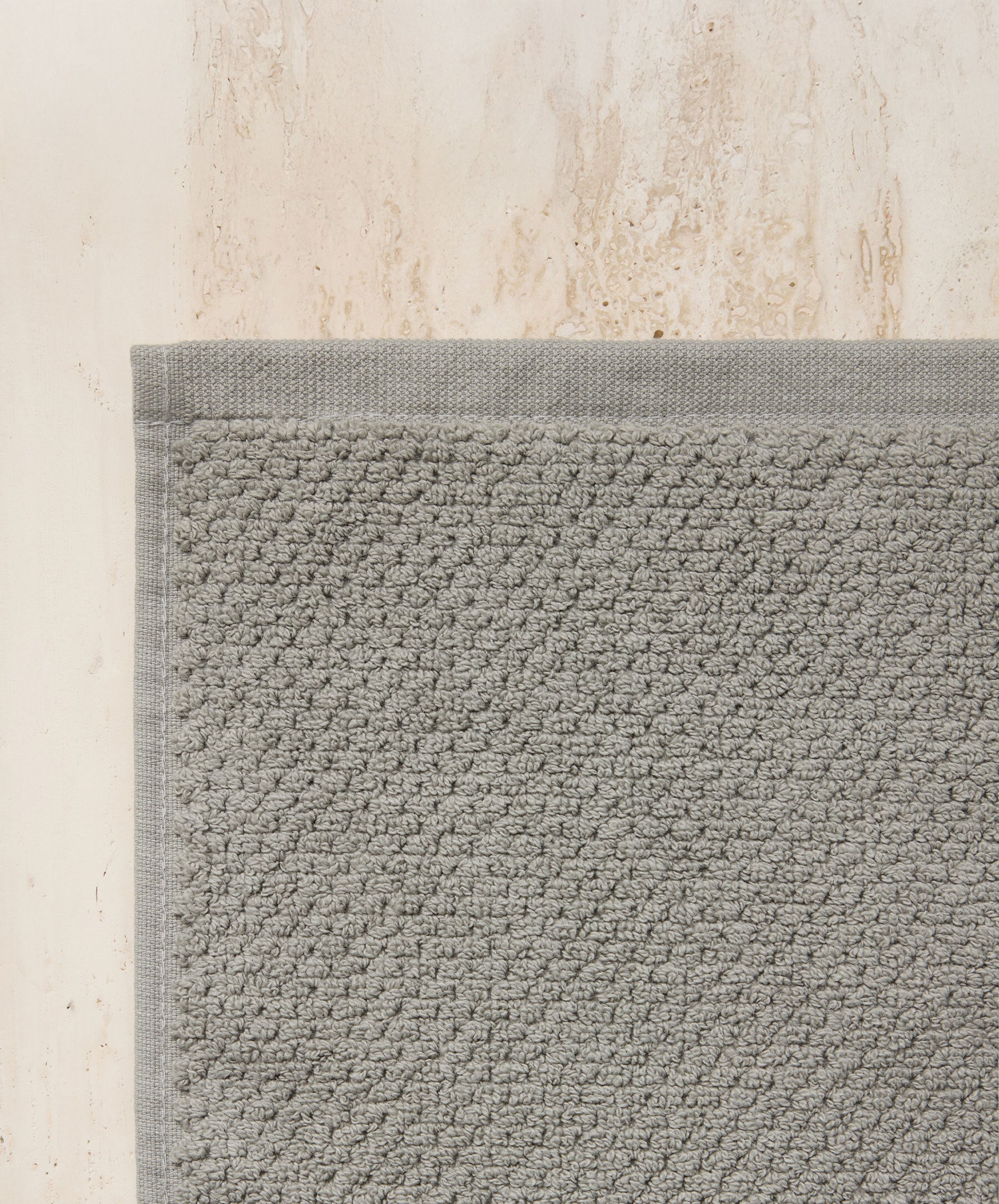 Pebble Textured Cotton Bathroom Floor Mat - Image 2