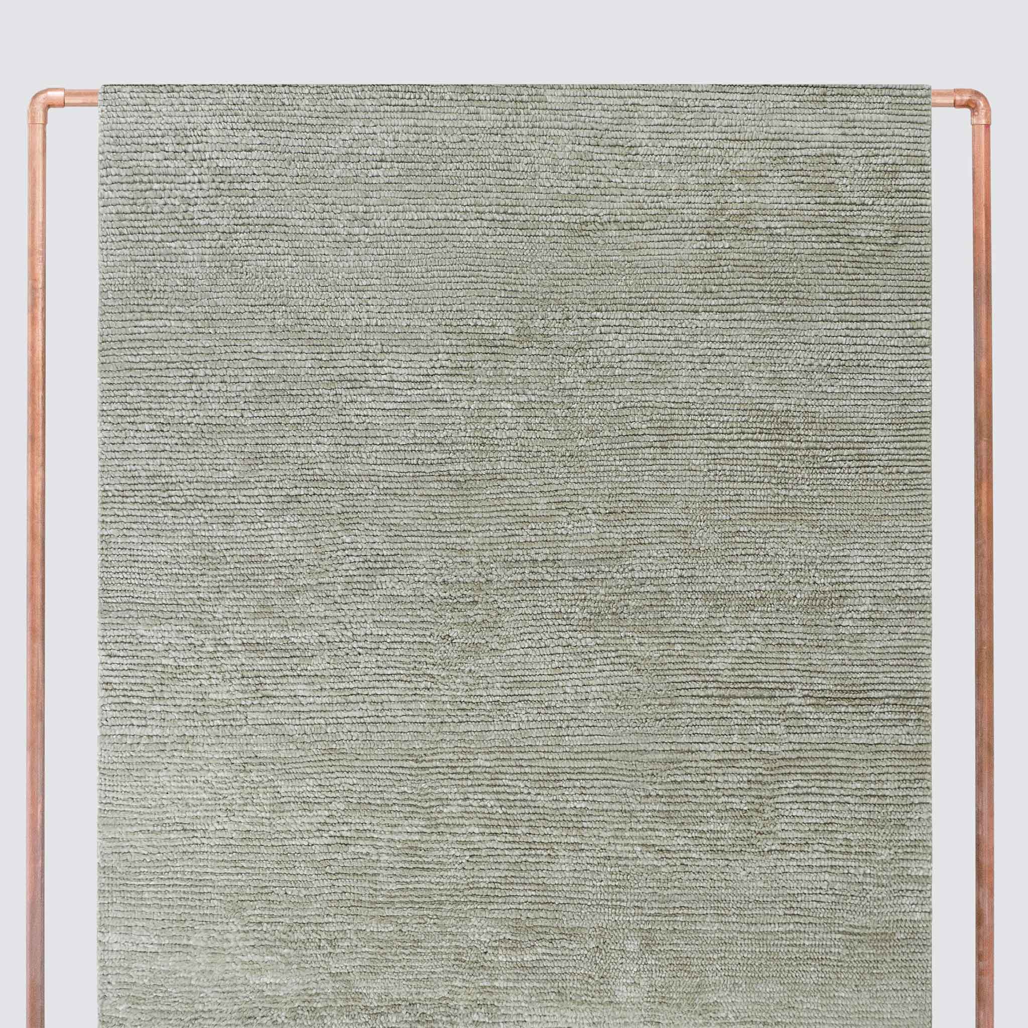 Modern Soft Hand-Knotted Area Rug