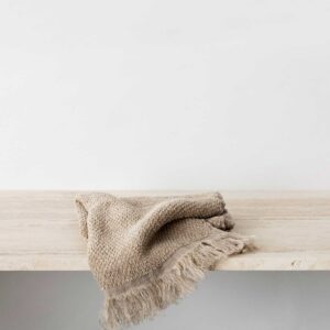 Natural Linen Absorbent Everyday Hand Towel