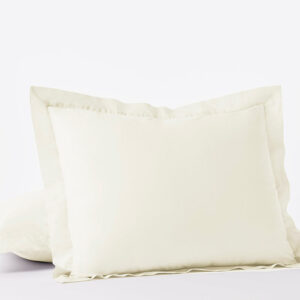 Natural Classic Percale Pillow Sham for Everyday Comfort