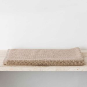 Natural Textured Cotton Bathroom Floor Mat