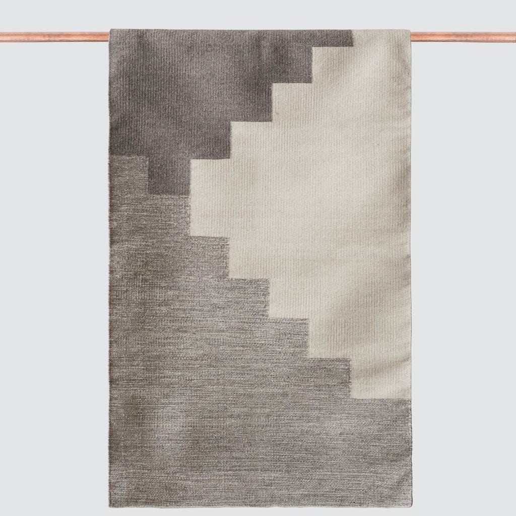 Linear Handwoven Accent Rug in Rose - Image 5