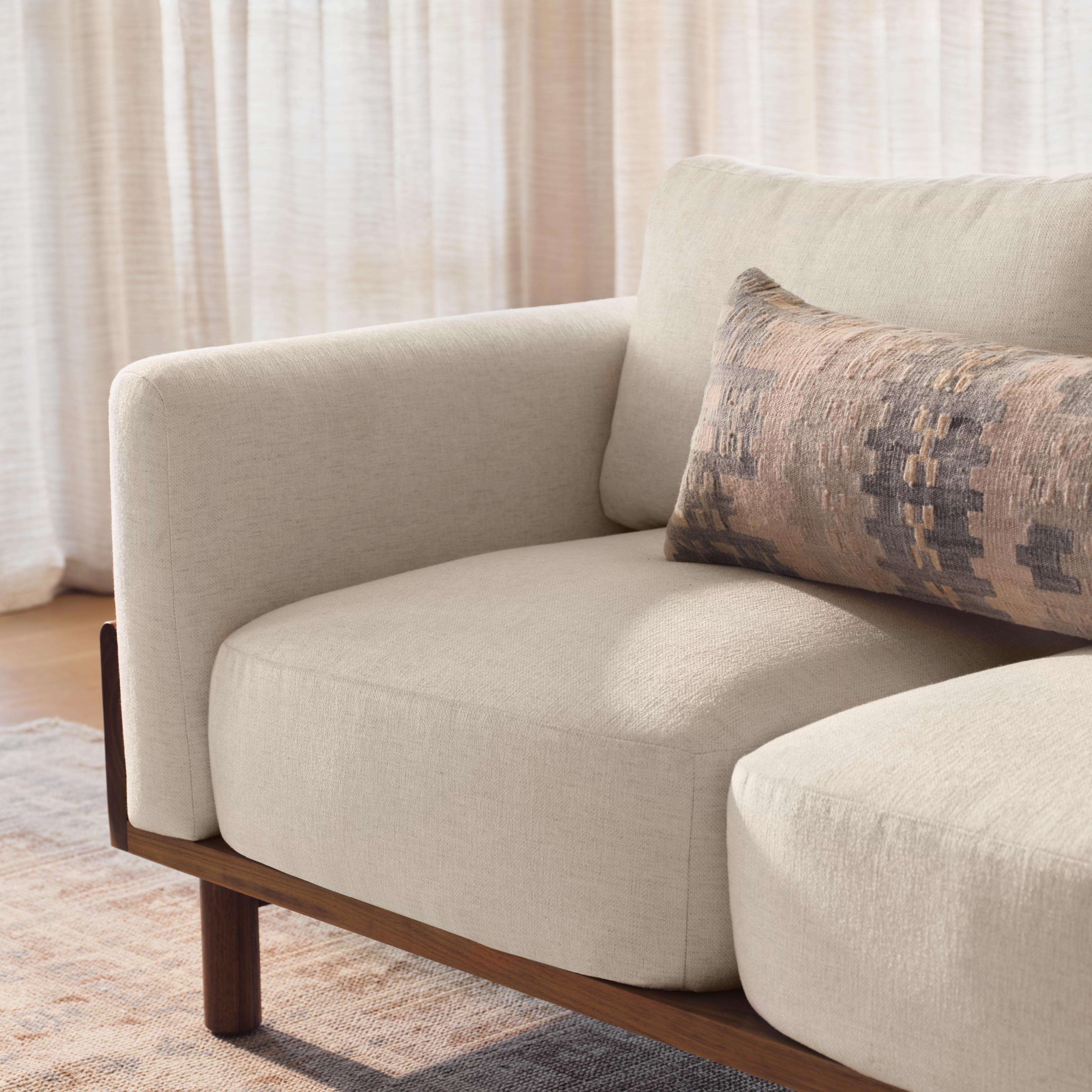 Refined Woven Kilim Lumbar Pillow - Image 7