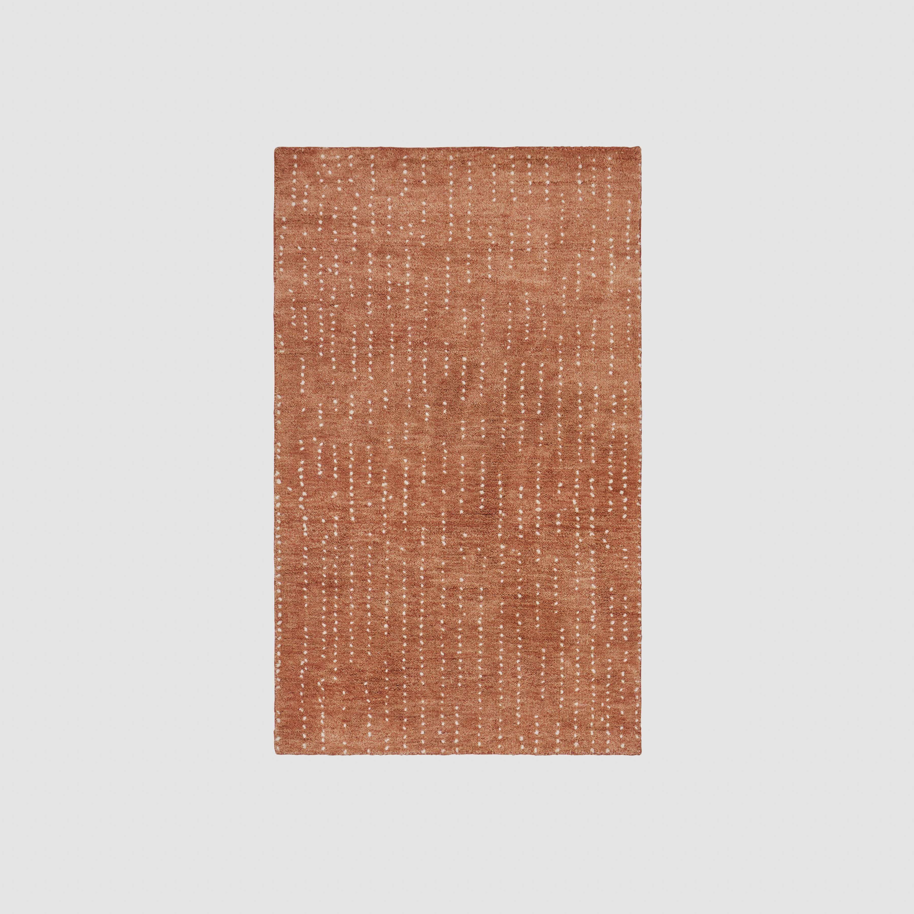 Modern Artisan Hand-Knotted Accent Rug - Image 4