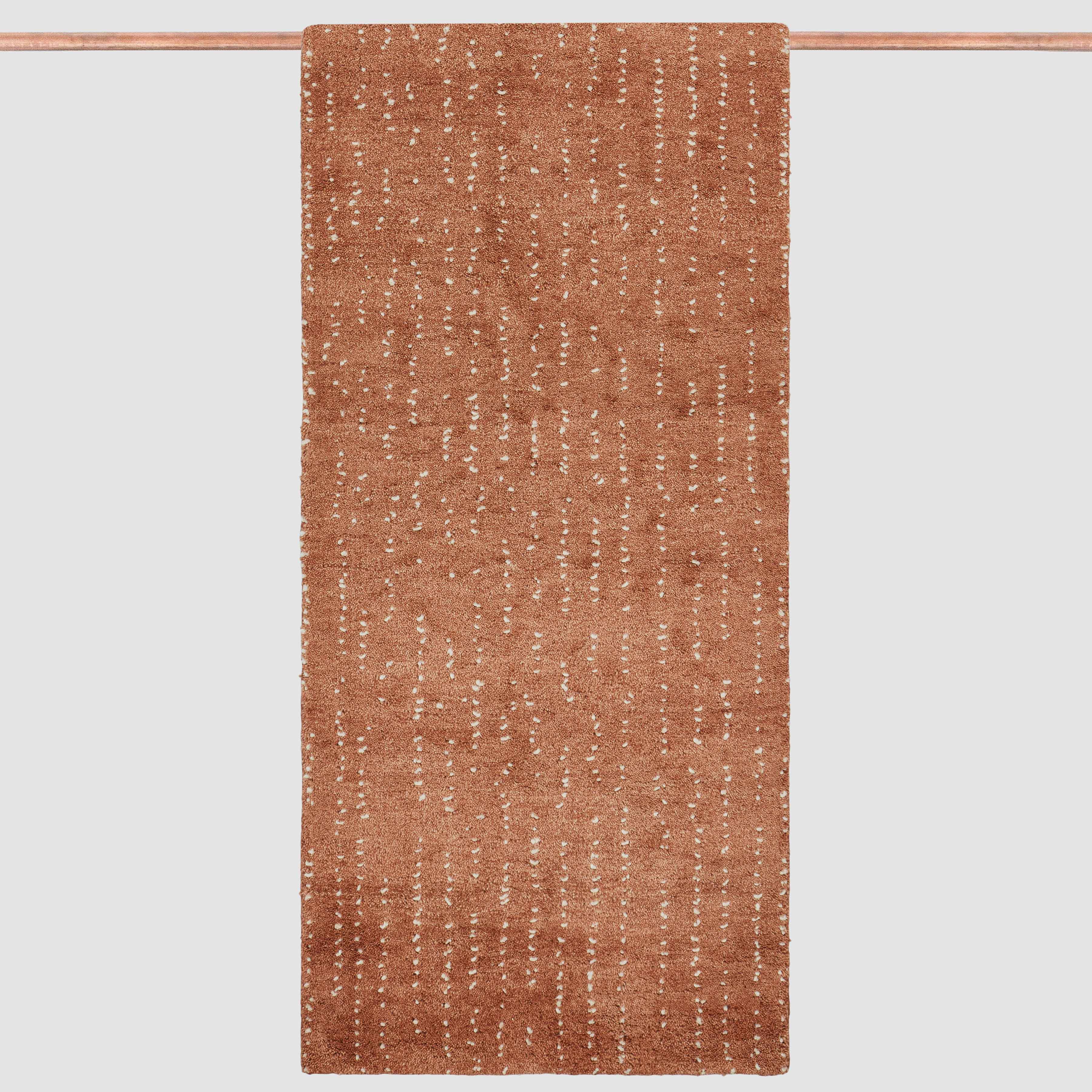 Modern Artisan Hand-Knotted Accent Rug - Image 5