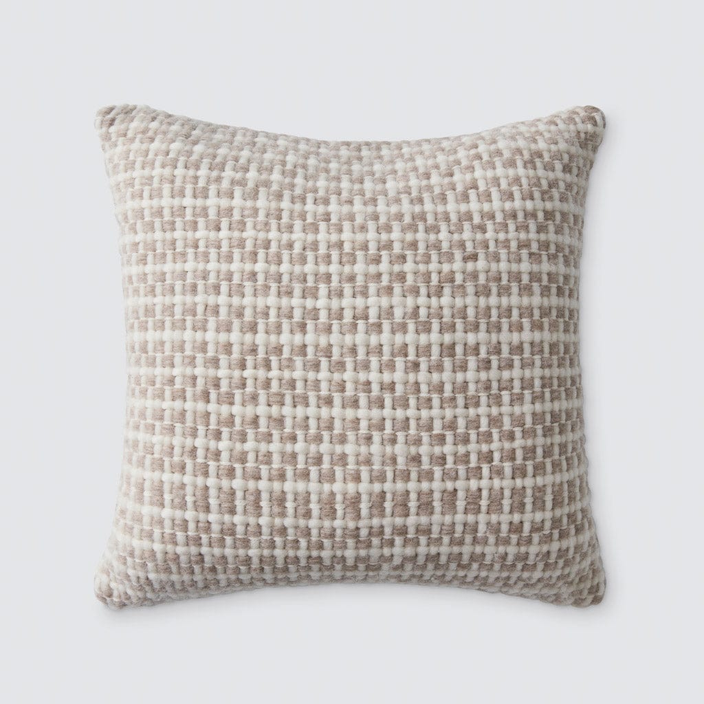 Layered Linear Woven Decorative Pillow