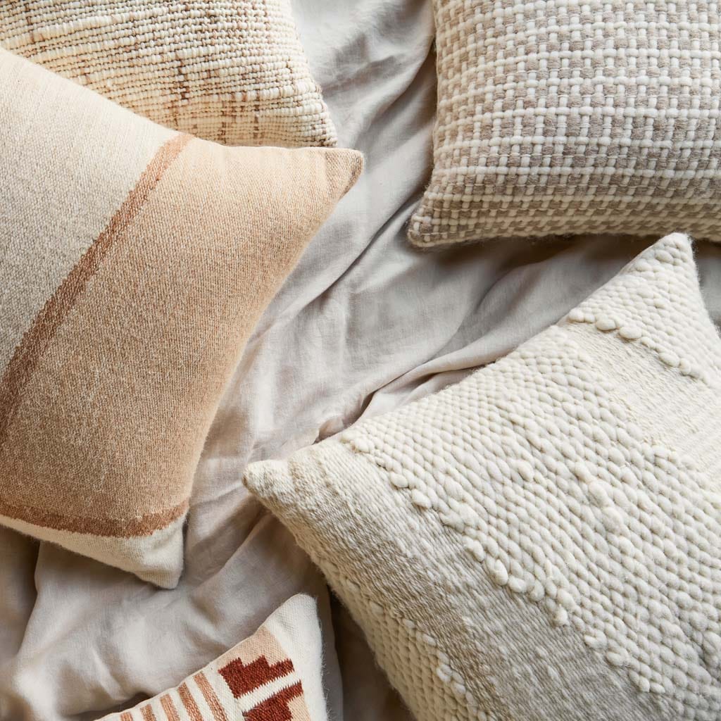 Layered Linear Woven Decorative Pillow - Image 6