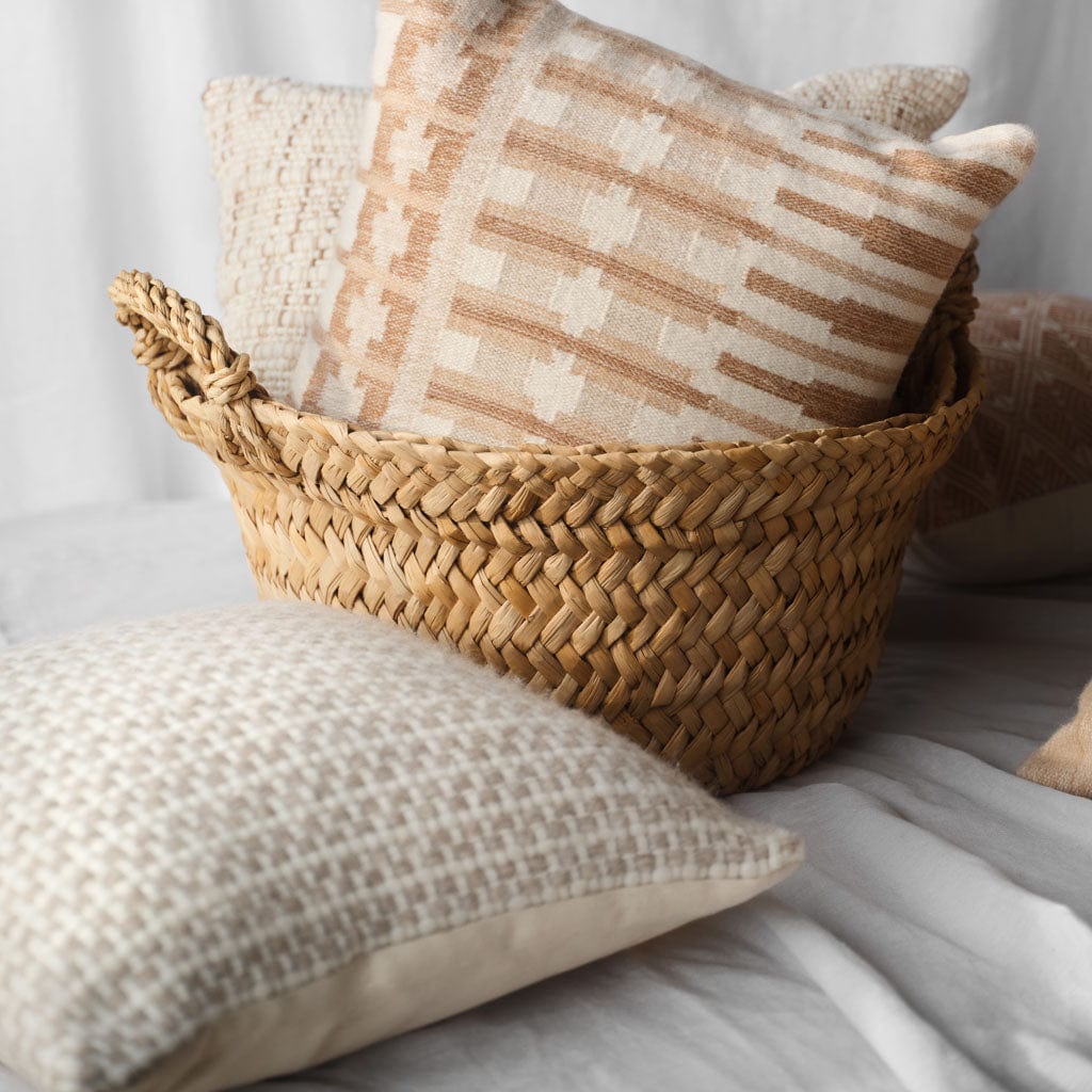 Layered Linear Woven Decorative Pillow - Image 8