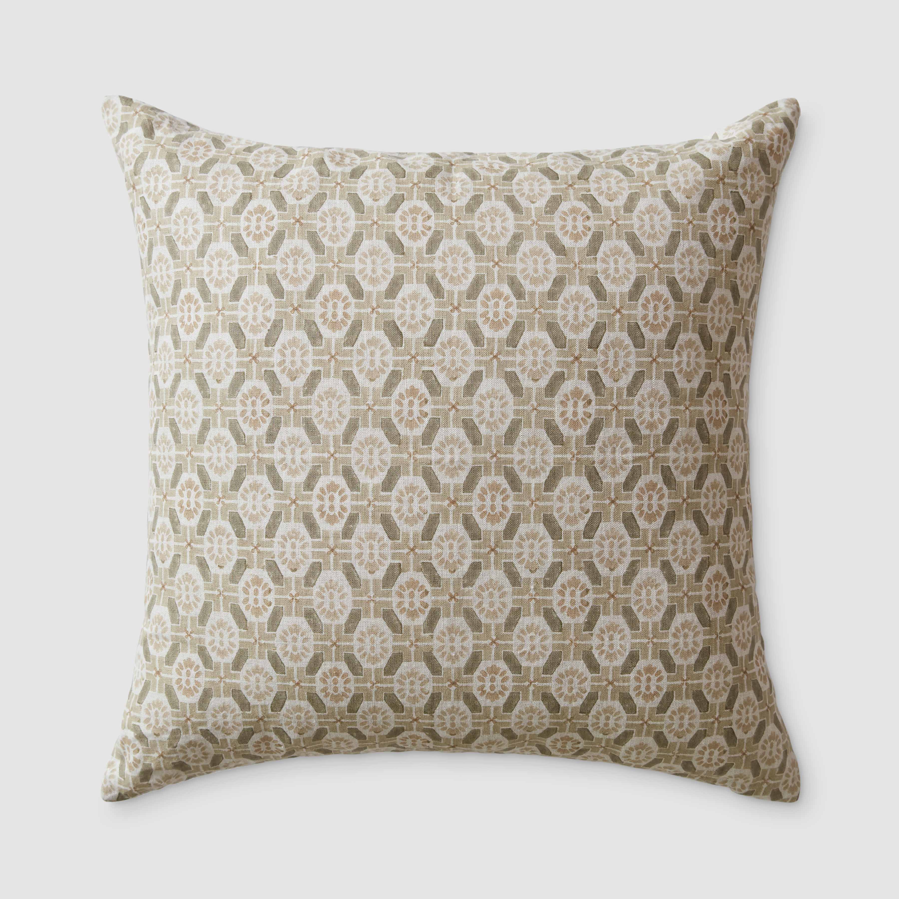Artisan Block Print Decorative Pillow - Image 5