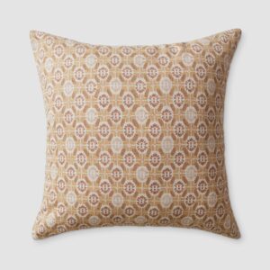 Artisan Block Print Decorative Pillow
