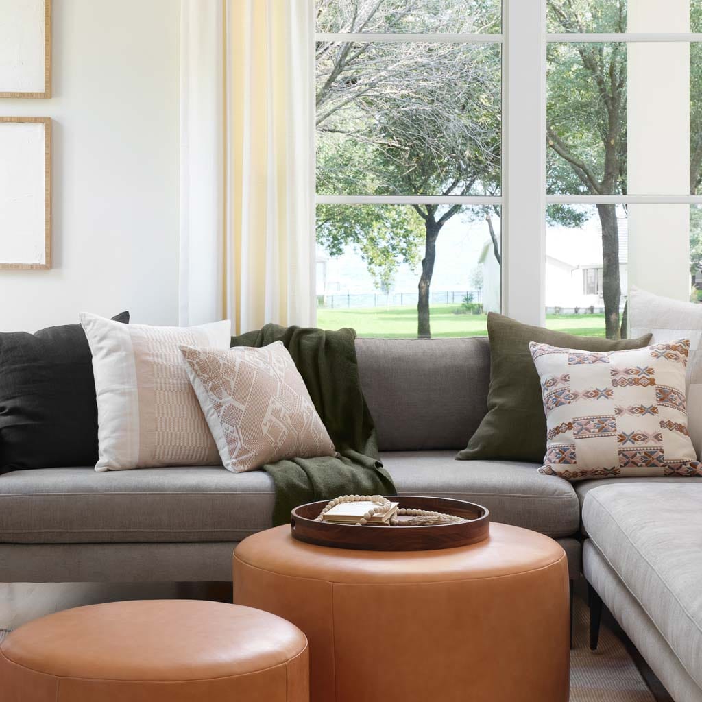Balanced Soft Woven Decorative Pillow - Image 5