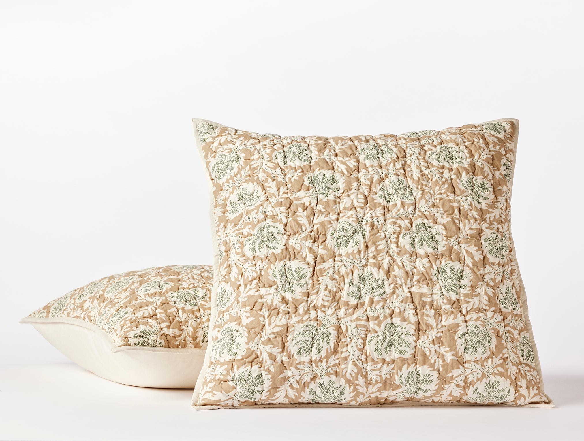 Fawn Handstitched Textile Pillow Sham for Everyday Comfort