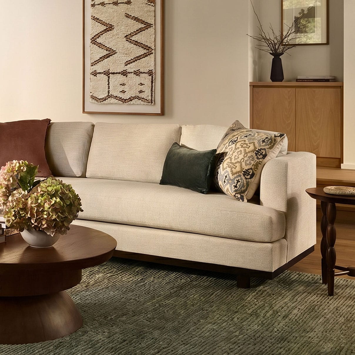 Modern Soft Hand-Knotted Area Rug - Image 4