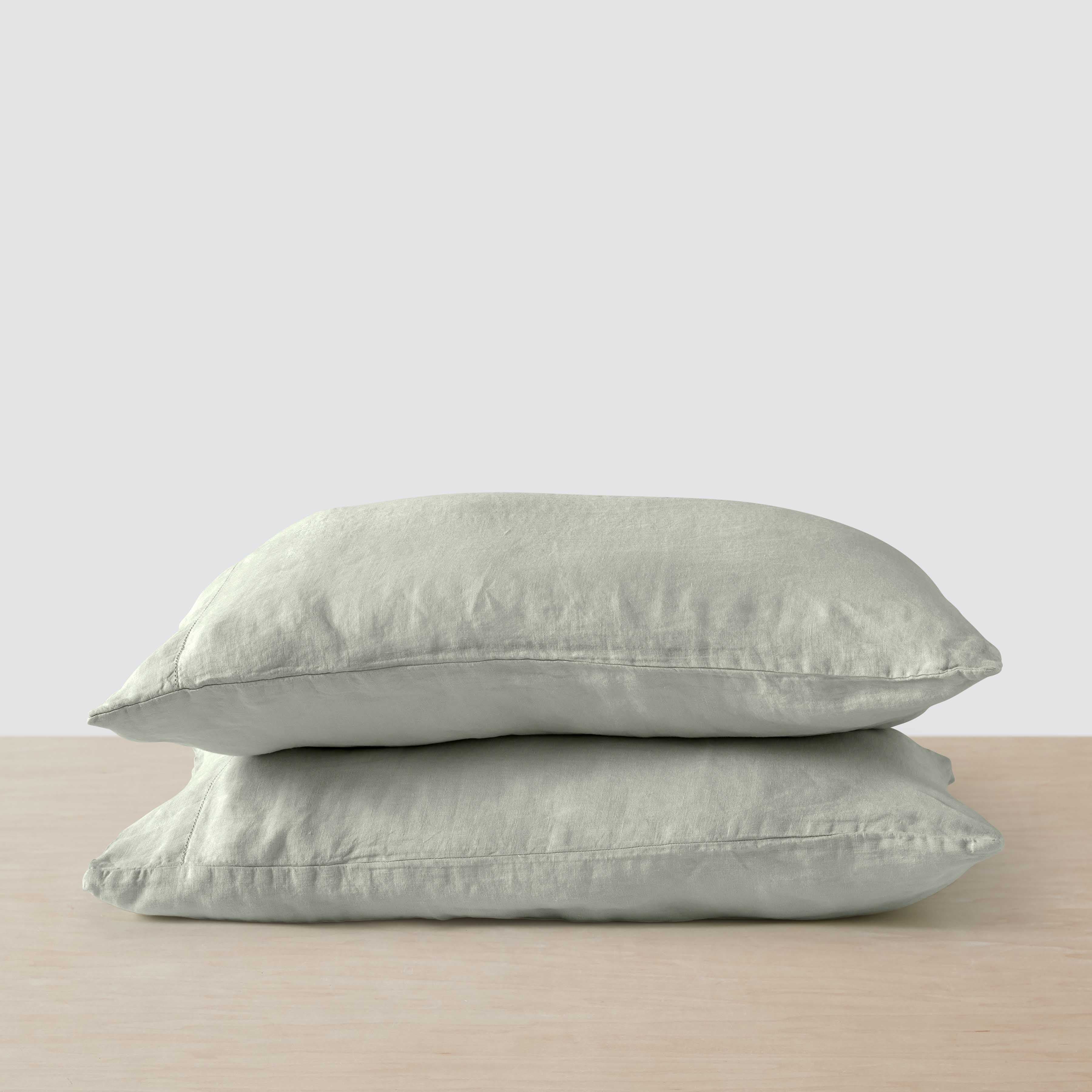 Refined Contemporary Linen Decorative Pillow