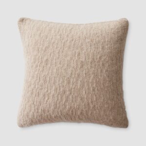Refined Textured Woven Decorative Pillow