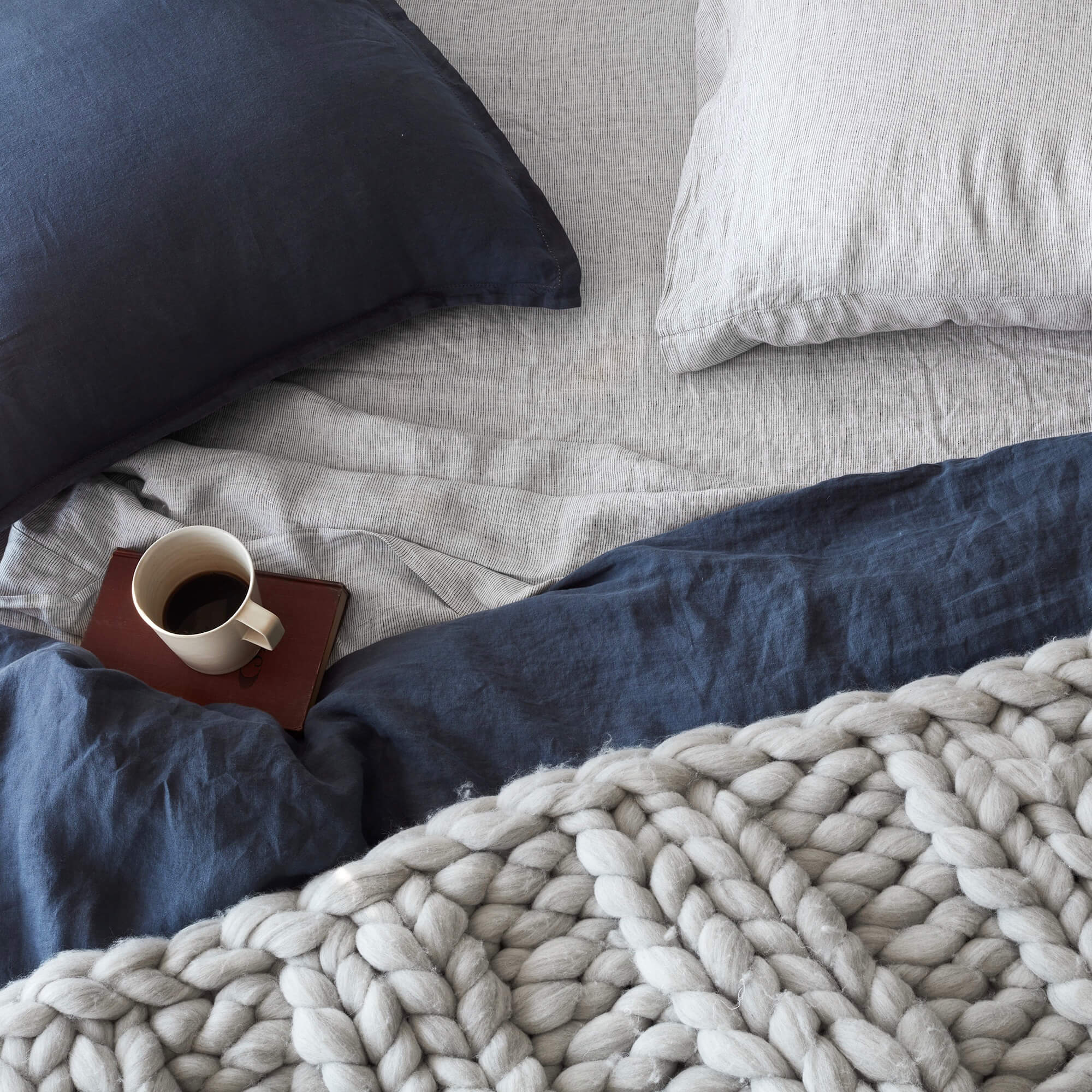 Refined Contemporary Linen Decorative Pillow - Image 45