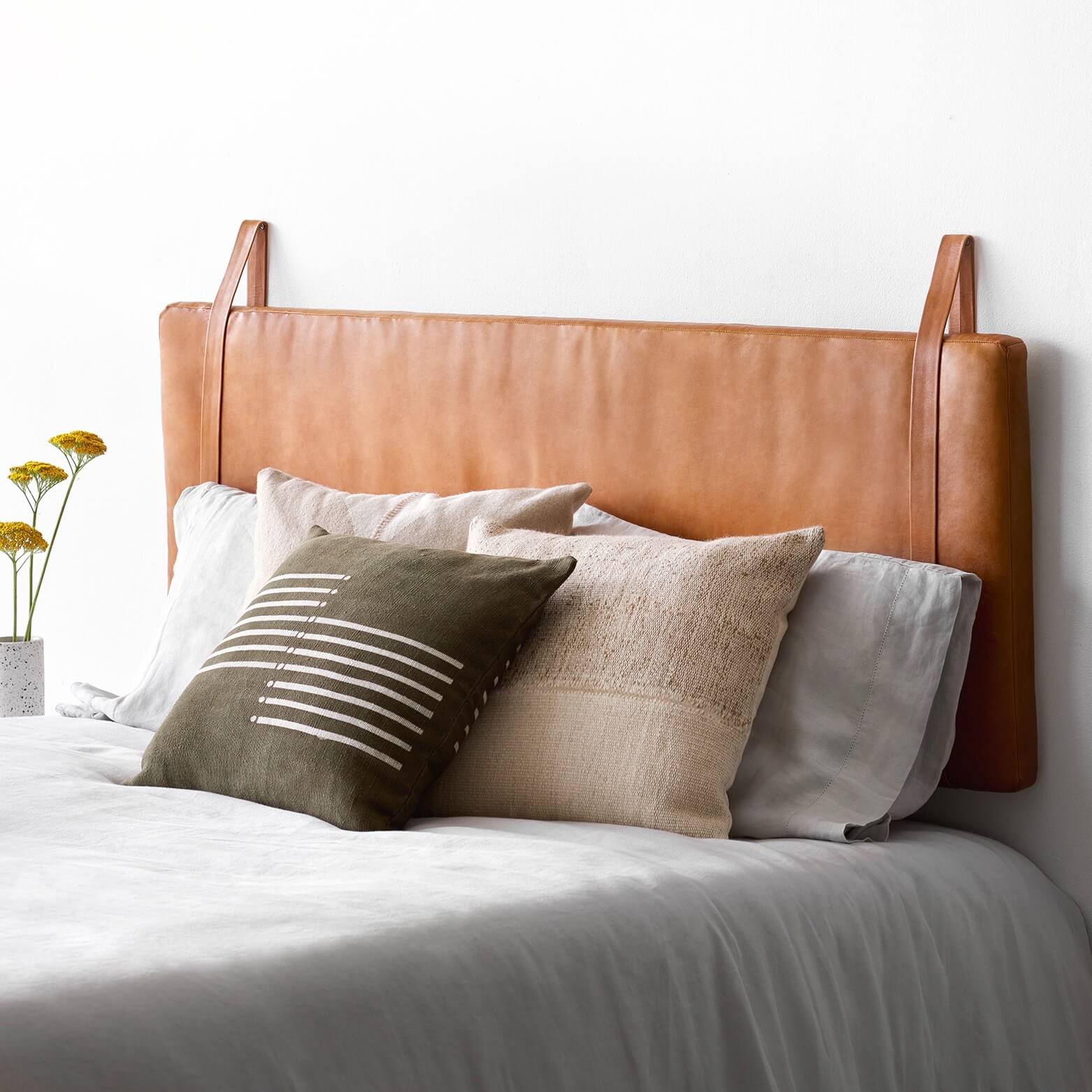 Balanced Woven Decorative Pillow in Camel - Image 12