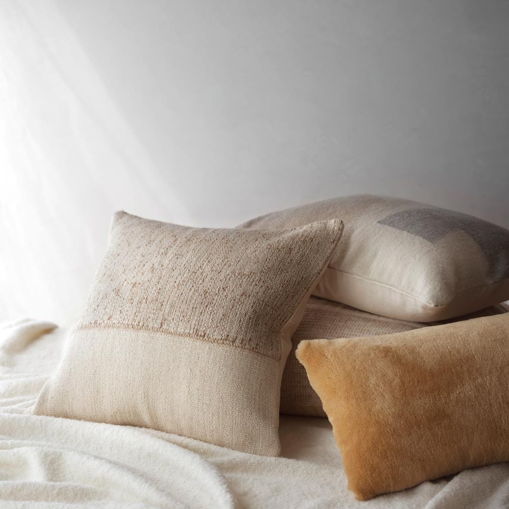 Balanced Woven Decorative Pillow in Camel - Image 16