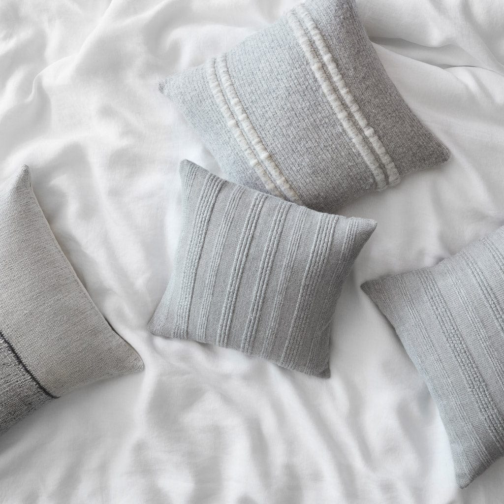 Artisan Woven Decorative Pillow in Grey - Image 15