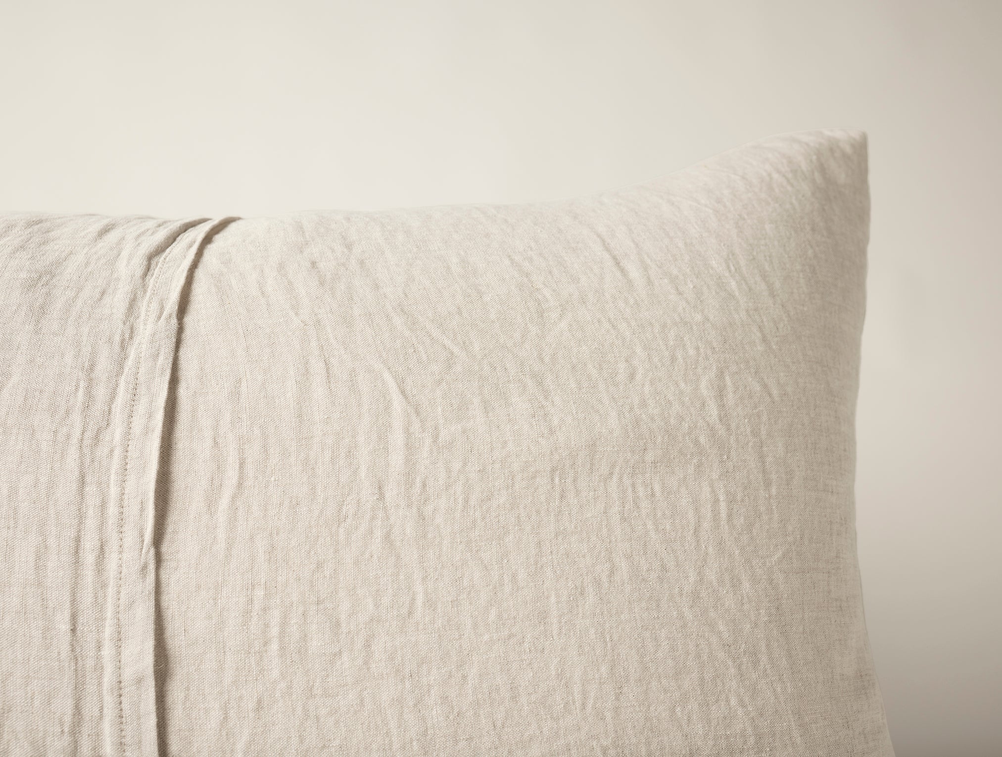 Natural Embroidered Linen Pillow Sham for Everyday Comfort - Image 7