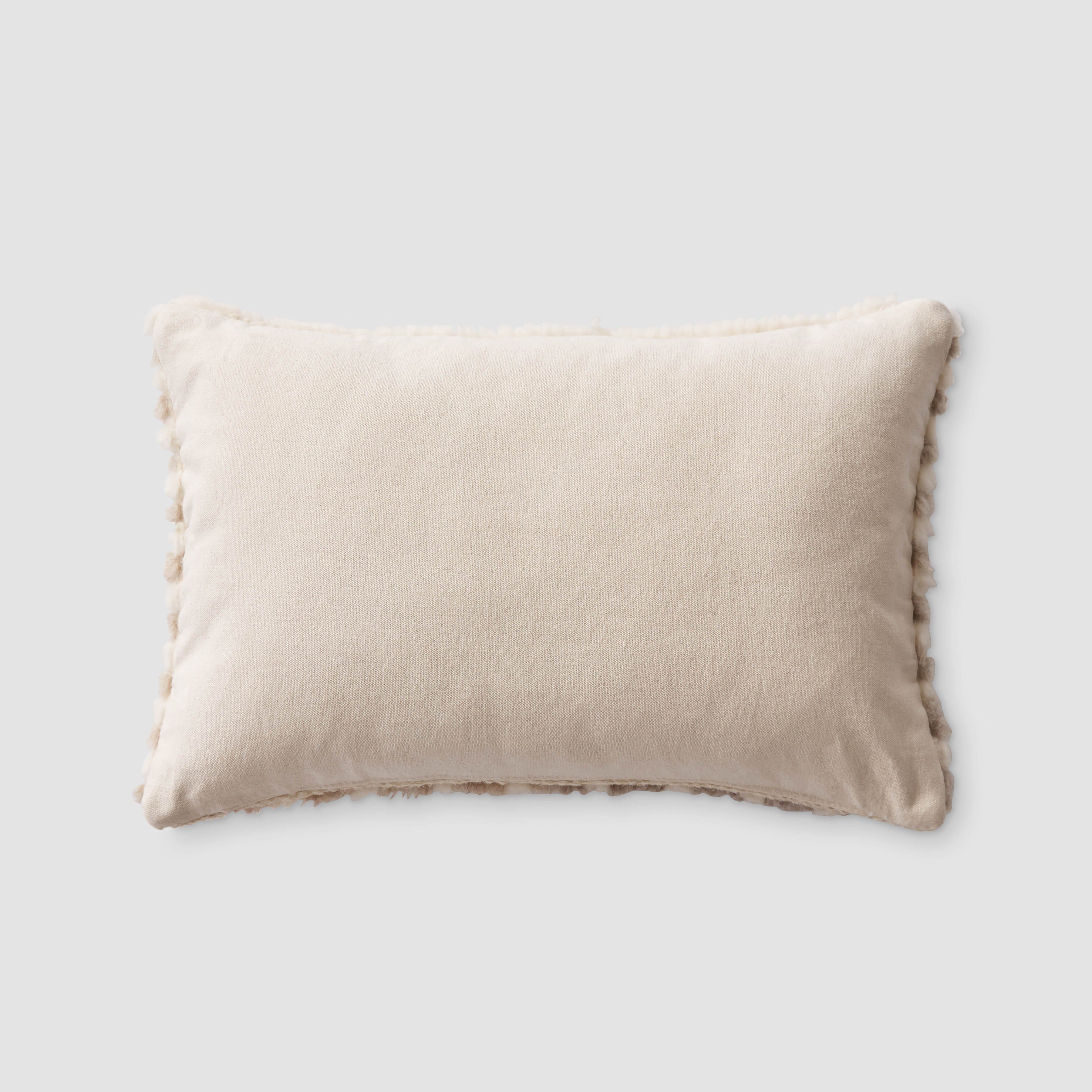 Textured Refined Woven Lumbar Pillow - Image 4