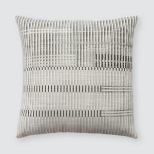 Textured Sculptural Woven Decorative Pillow