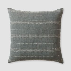 Coastal Structured Woven Decorative Pillow