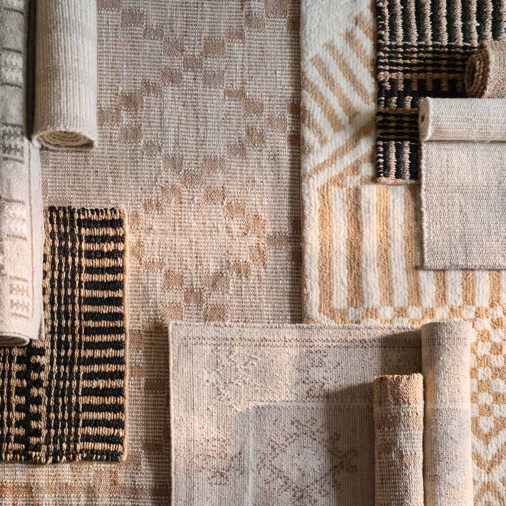 Geometric Handwoven Jute Area Rug - Image 6