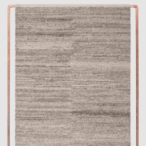 Textured Handwoven Area Rug in Mushroom
