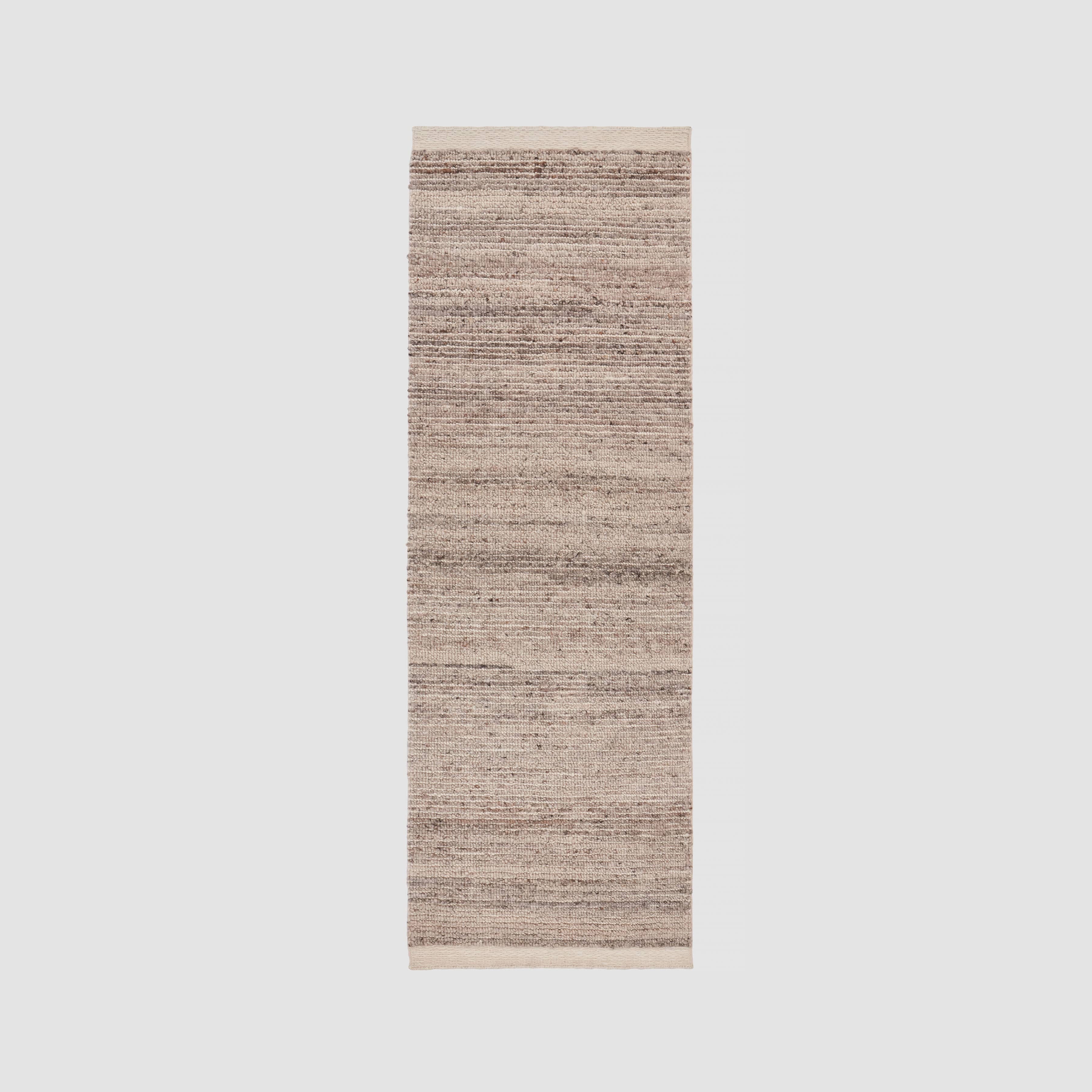 Decorative Handwoven Accent Rug in Mushroom - Image 7