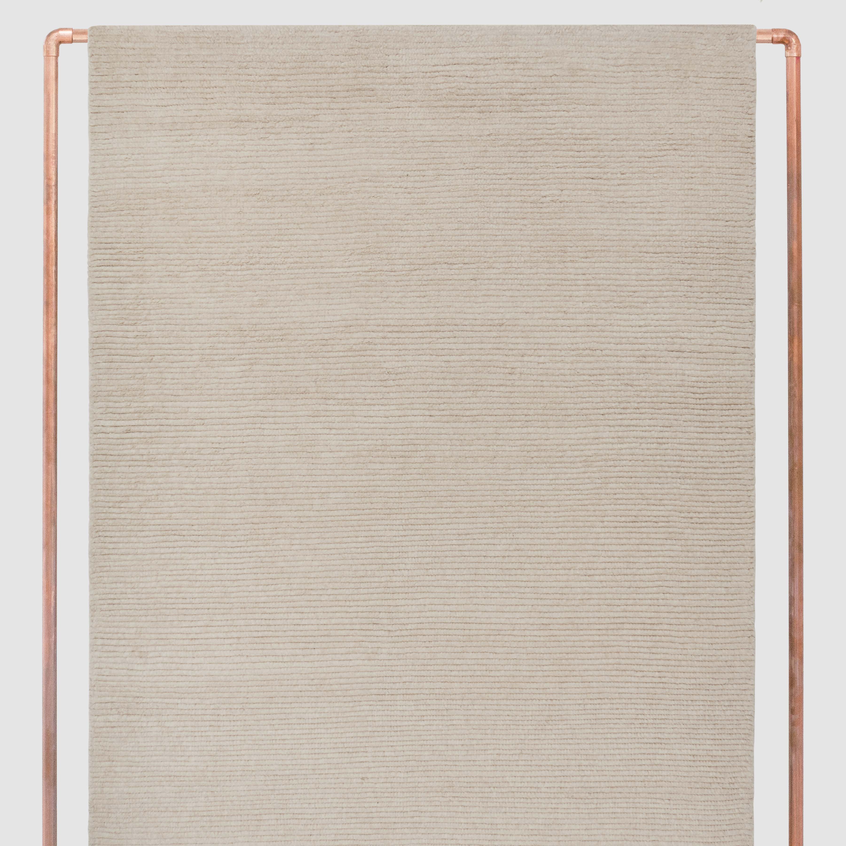 Modern Soft Hand-Knotted Area Rug - Image 8