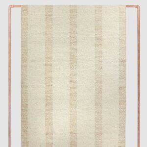 Natural Handwoven Area Rug in Ecru