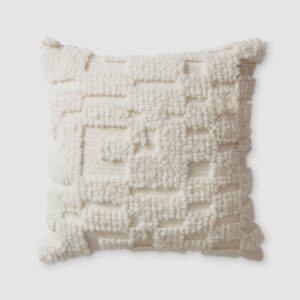 Subtle Classic Woven Decorative Pillow