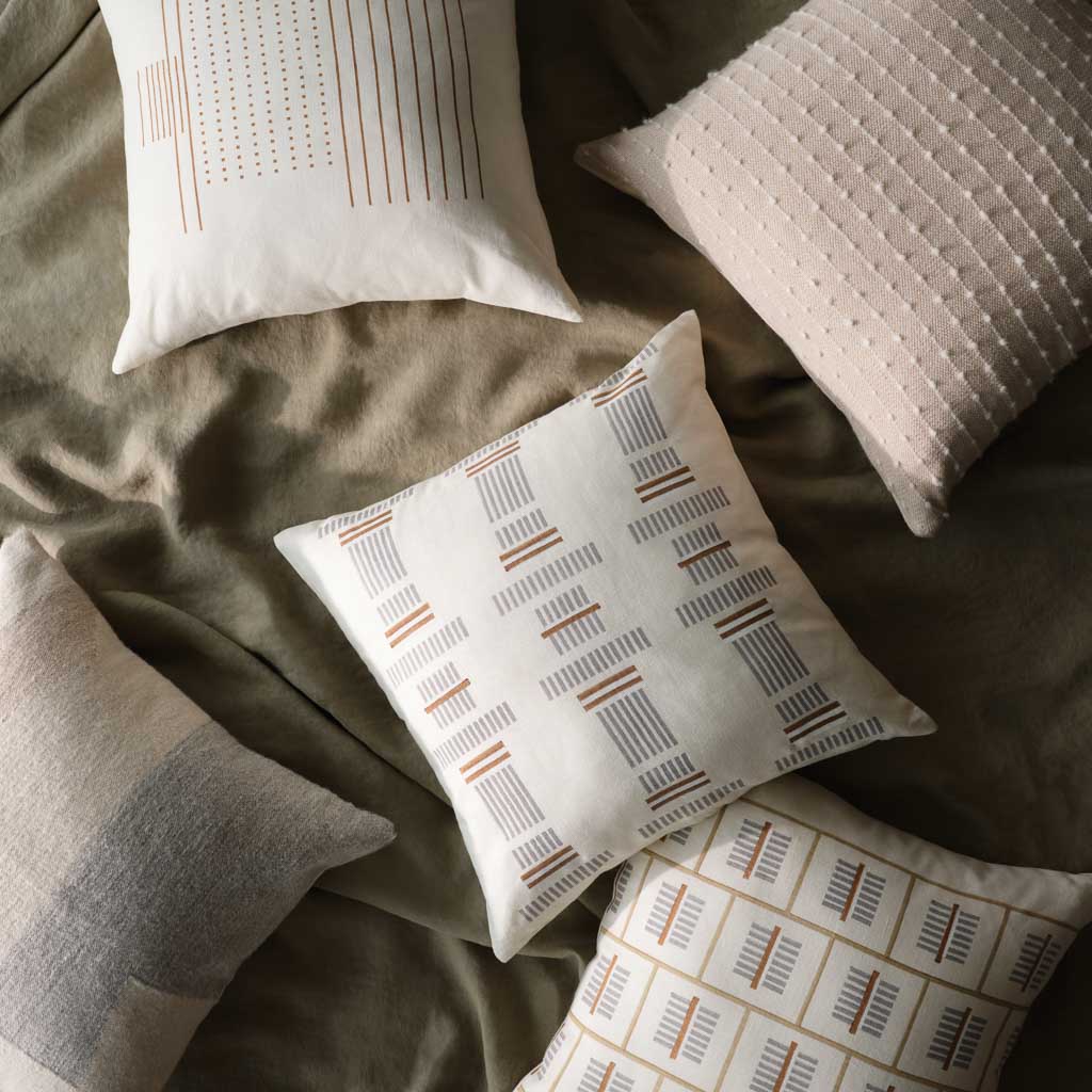 Contemporary Coastal Woven Decorative Pillow - Image 8