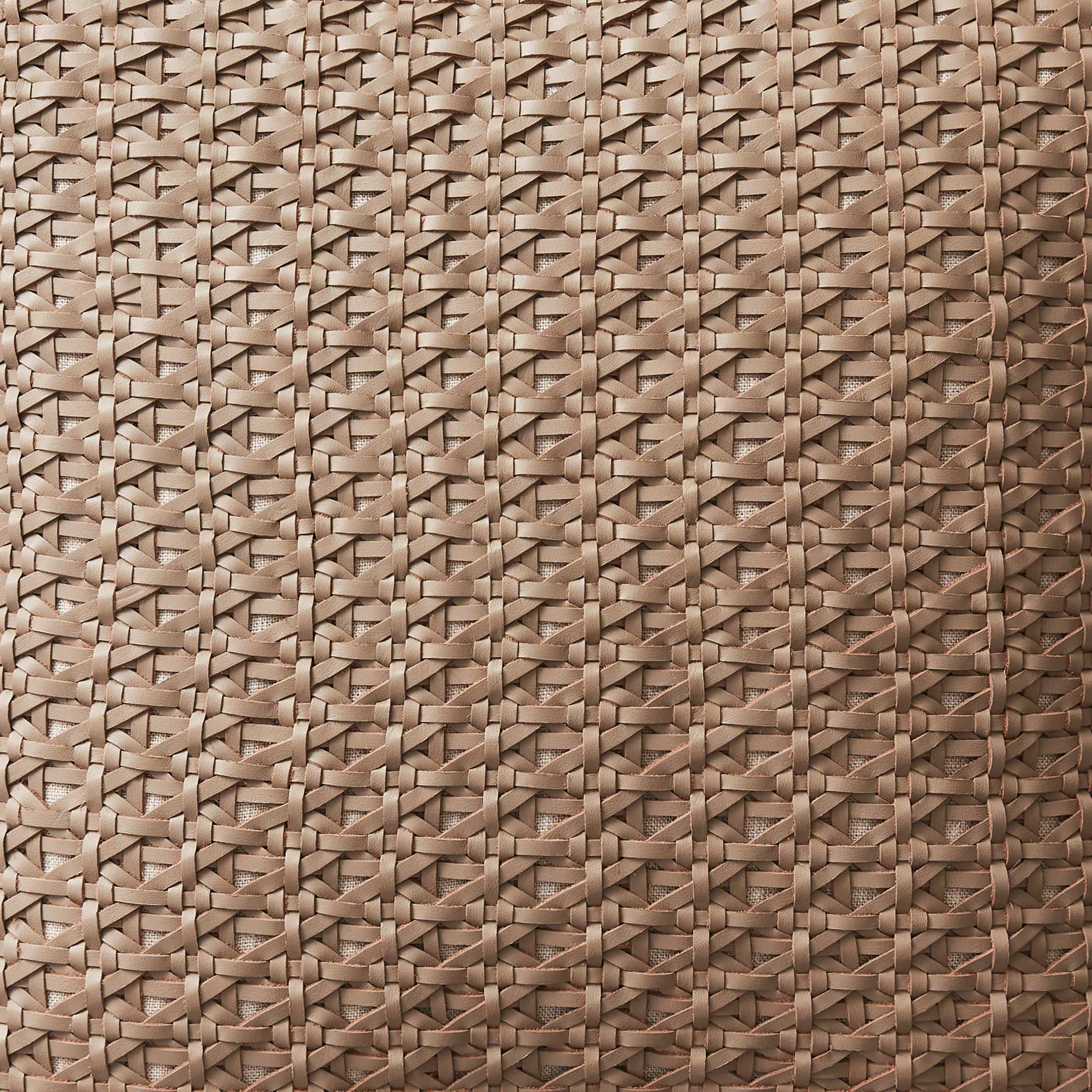 Linear Textured Woven Decorative Pillow - Image 2