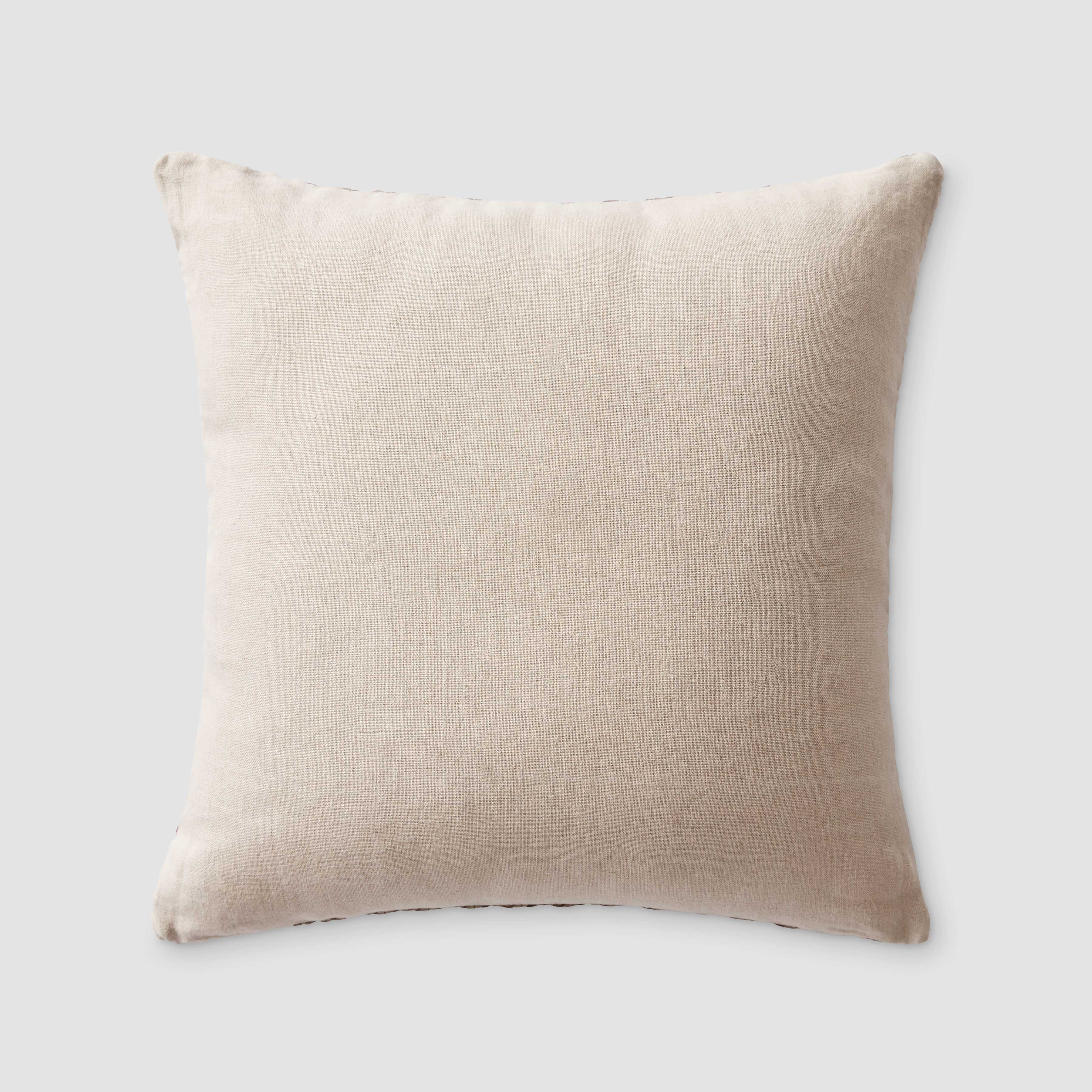 Linear Textured Woven Decorative Pillow - Image 3