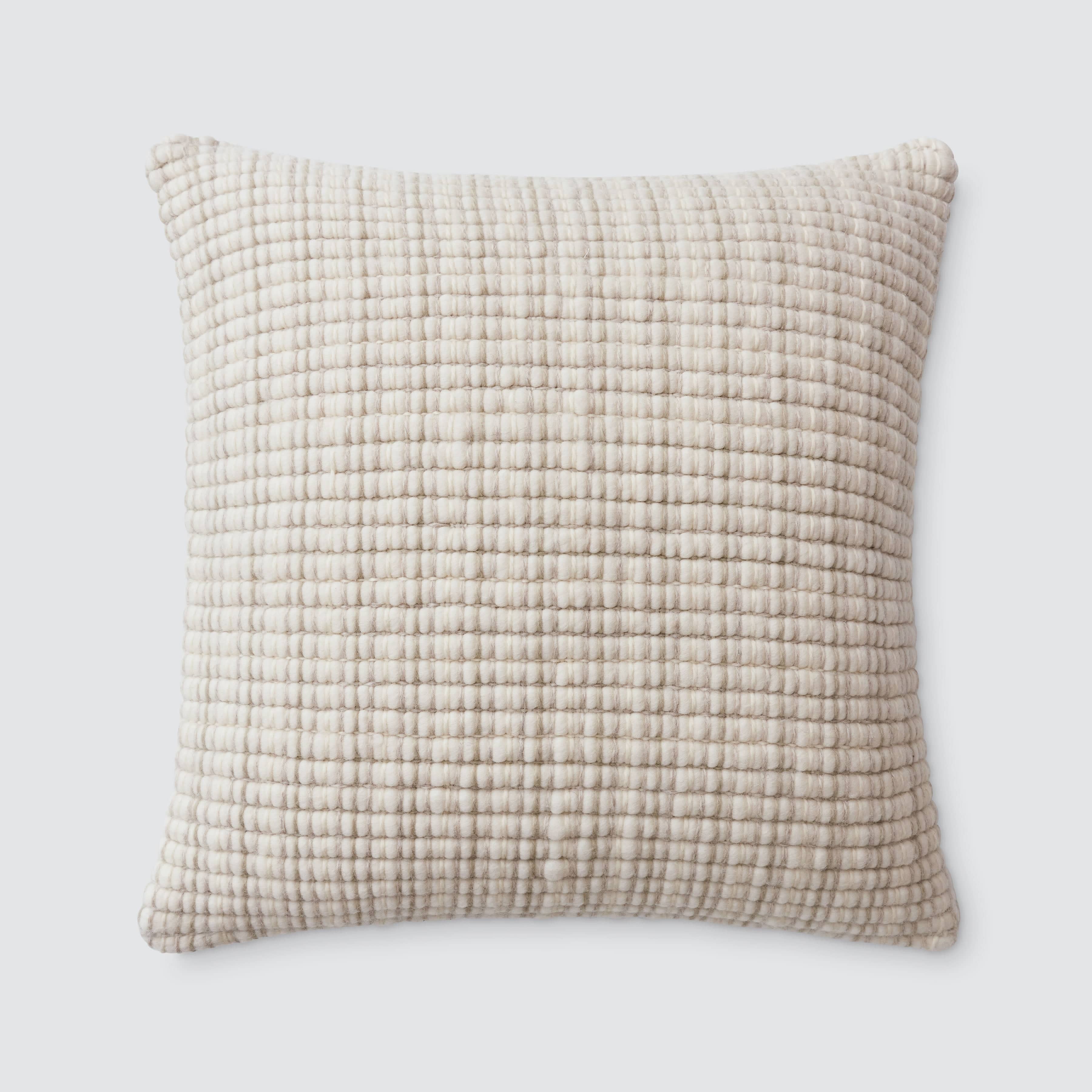 Refined Relaxed Woven Decorative Pillow