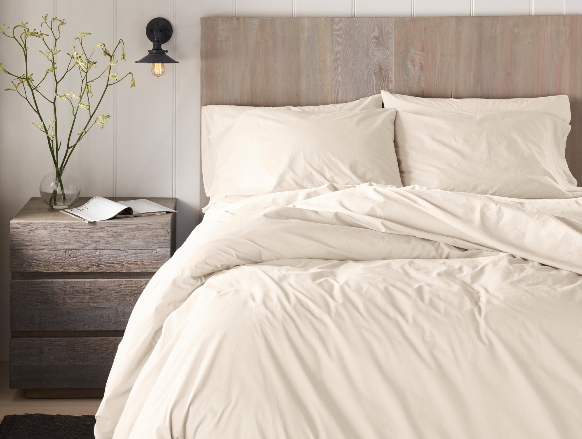 Natural Classic Percale Pillow Sham for Everyday Comfort - Image 2