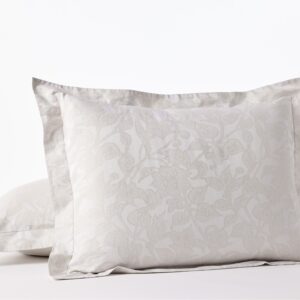 White Classic Percale Pillow Sham for Everyday Comfort