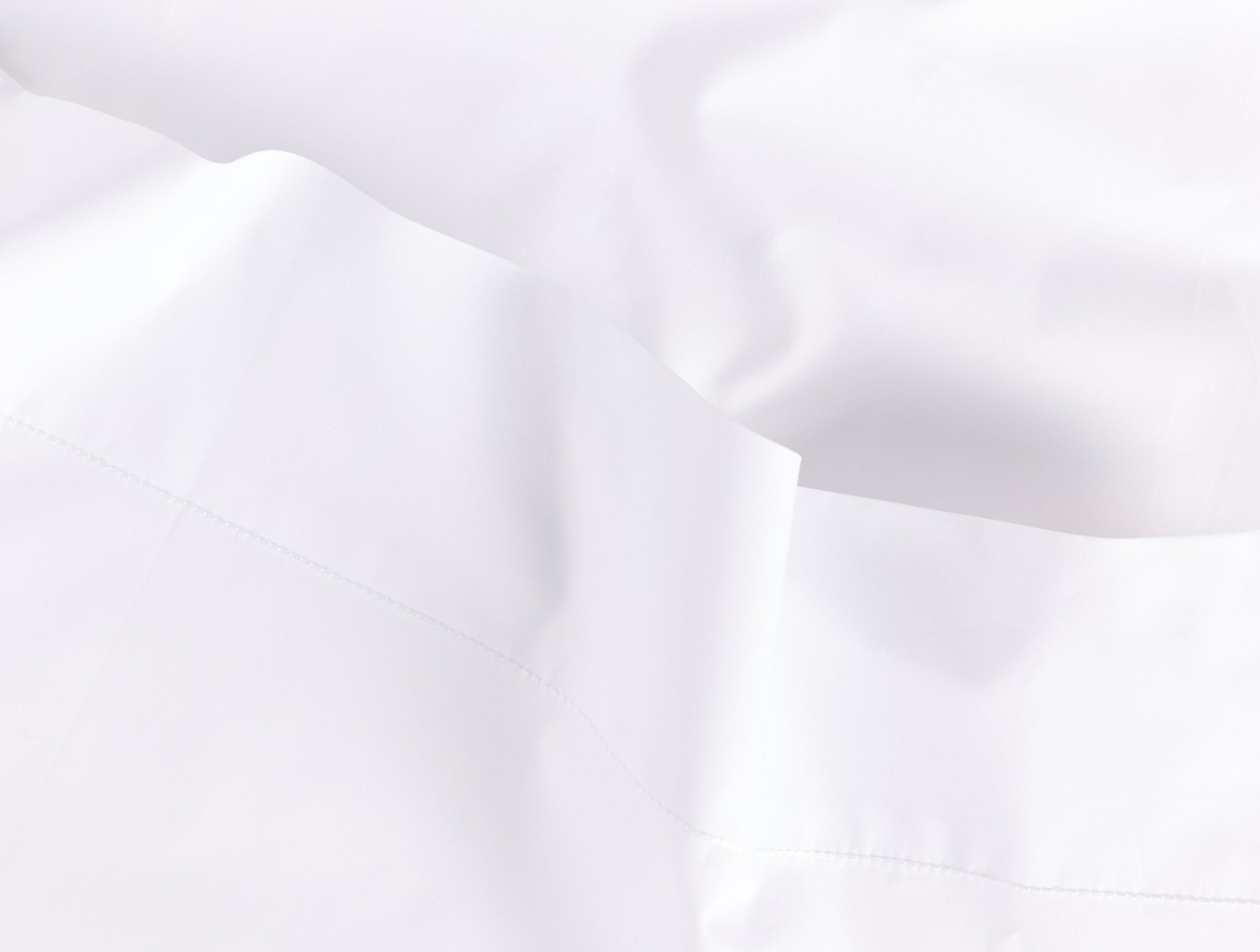 Alpine White Heirloom Organic Sateen Pillow Sham - Image 4