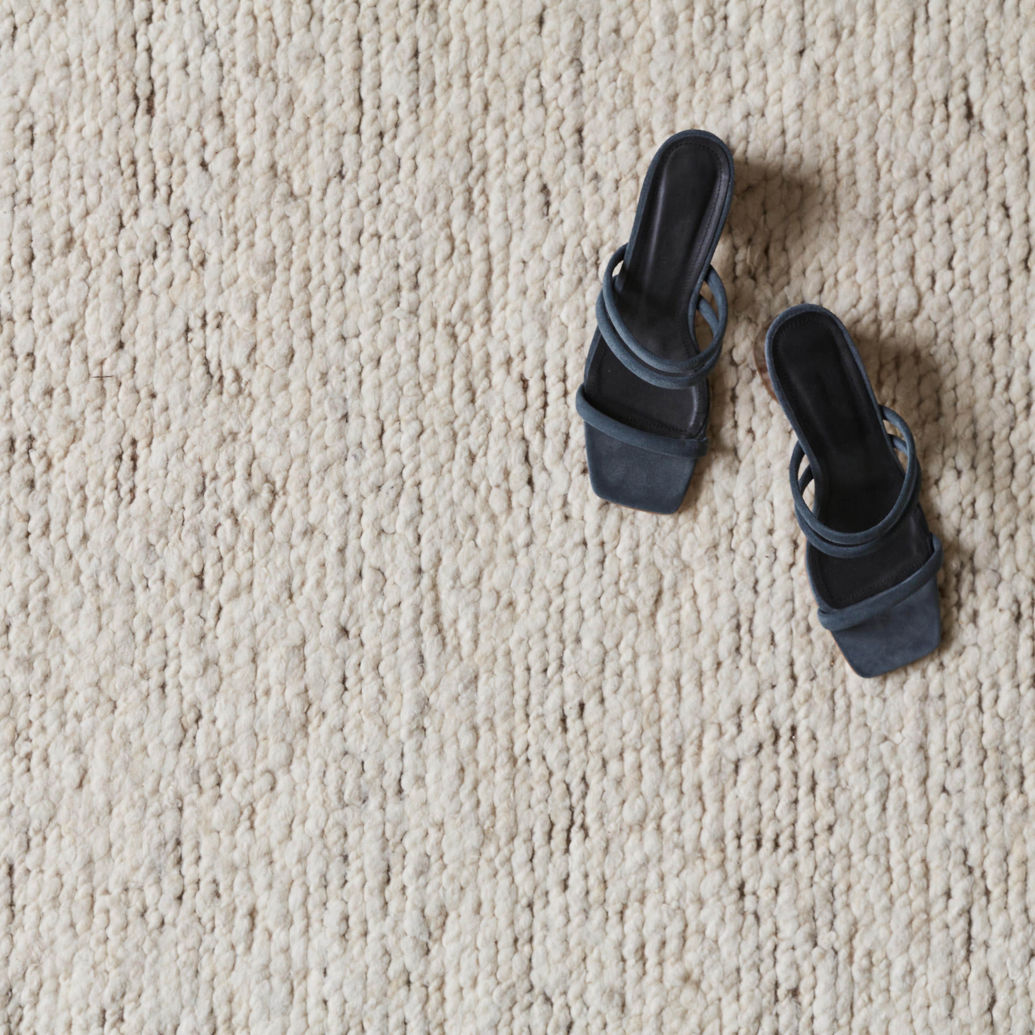 Contemporary Handwoven Wool Area Rug - Image 2