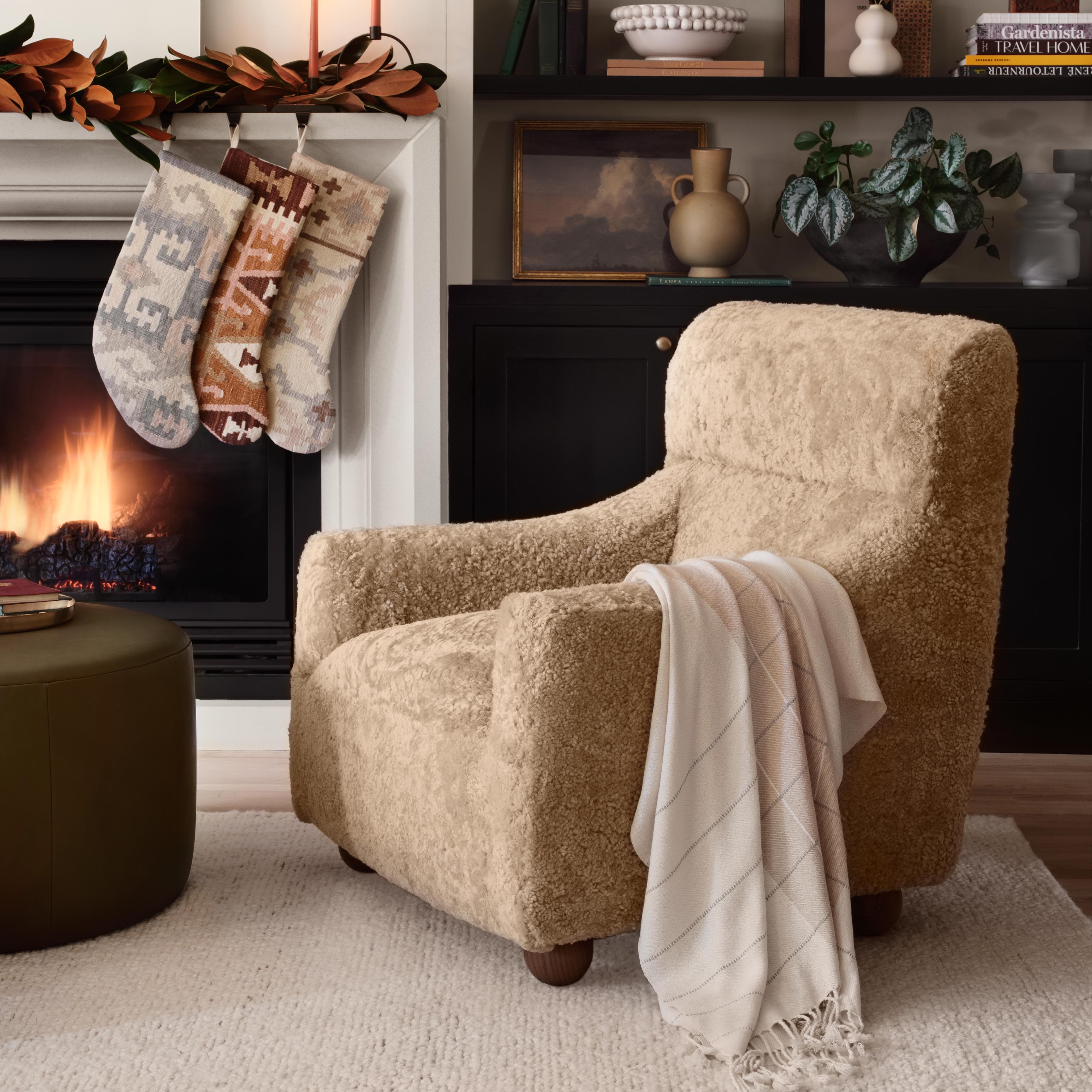 Contemporary Handwoven Wool Area Rug - Image 7