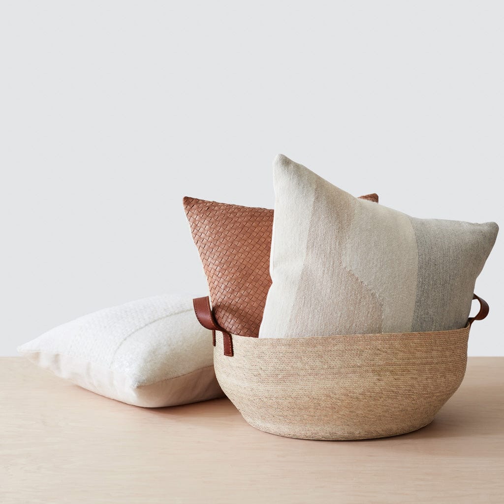 Natural Modern Woven Decorative Pillow - Image 5