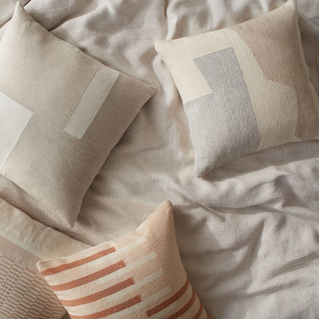 Natural Modern Woven Decorative Pillow - Image 2