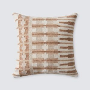 Modern Layered Woven Decorative Pillow