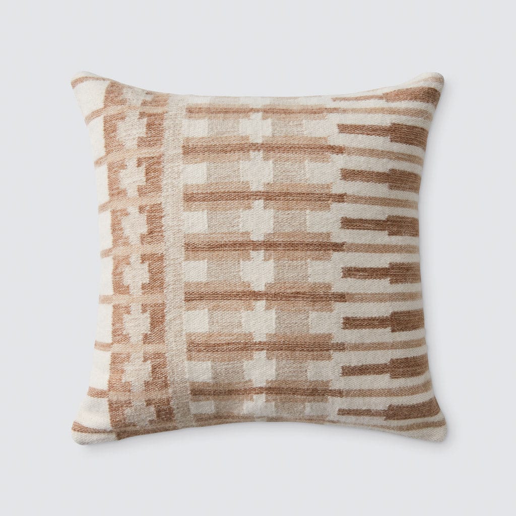Modern Layered Woven Decorative Pillow