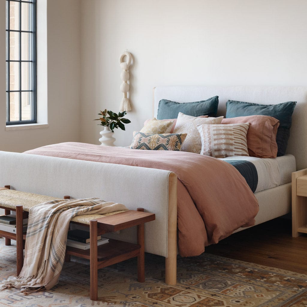 Modern Layered Woven Decorative Pillow - Image 2
